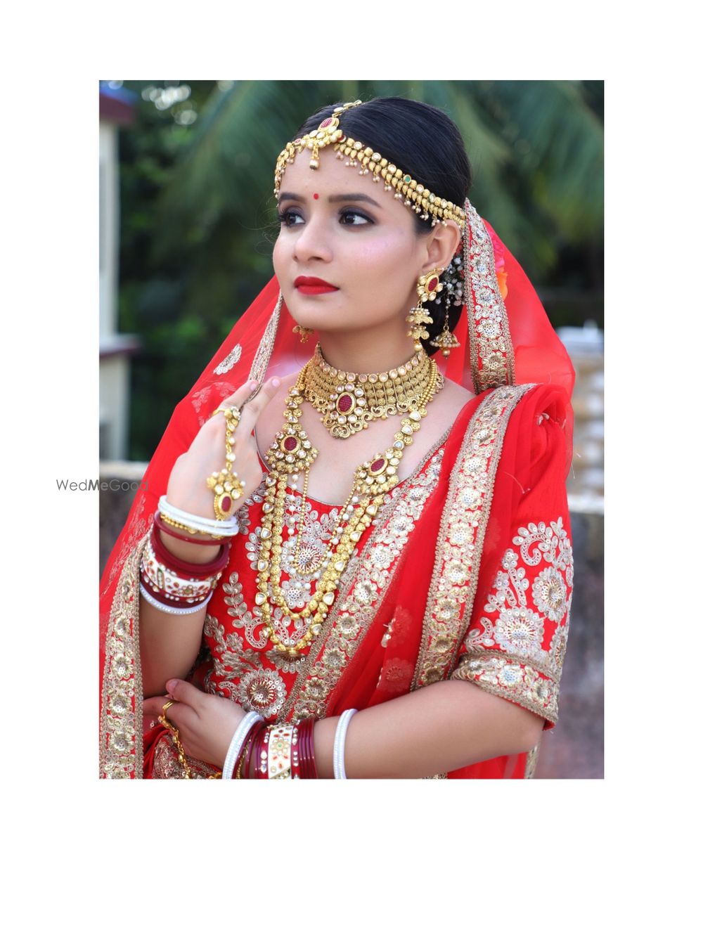 Photo From Red Lehnga bride Mahima - By Neha Karia Makeup Artist