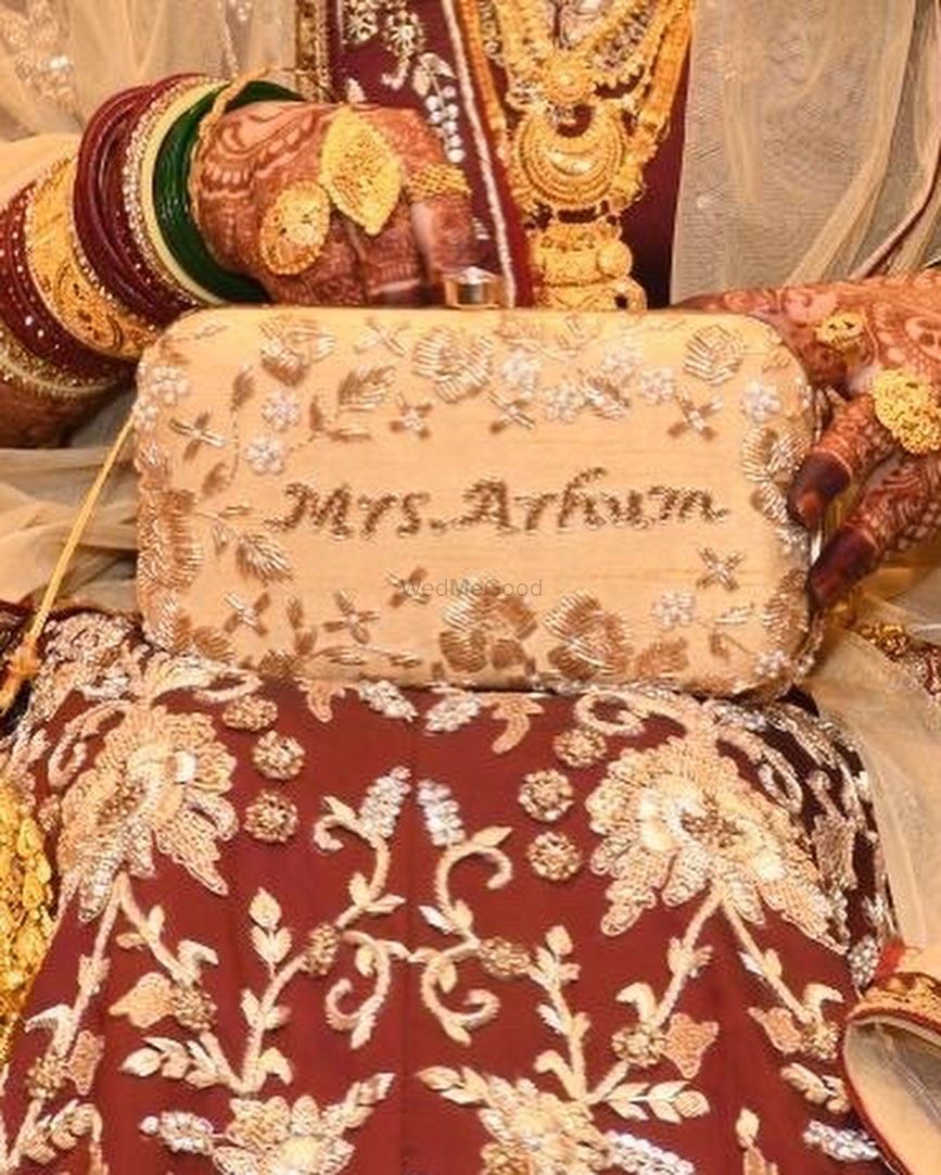 Photo From embroidered clutches  - By Clutches and More