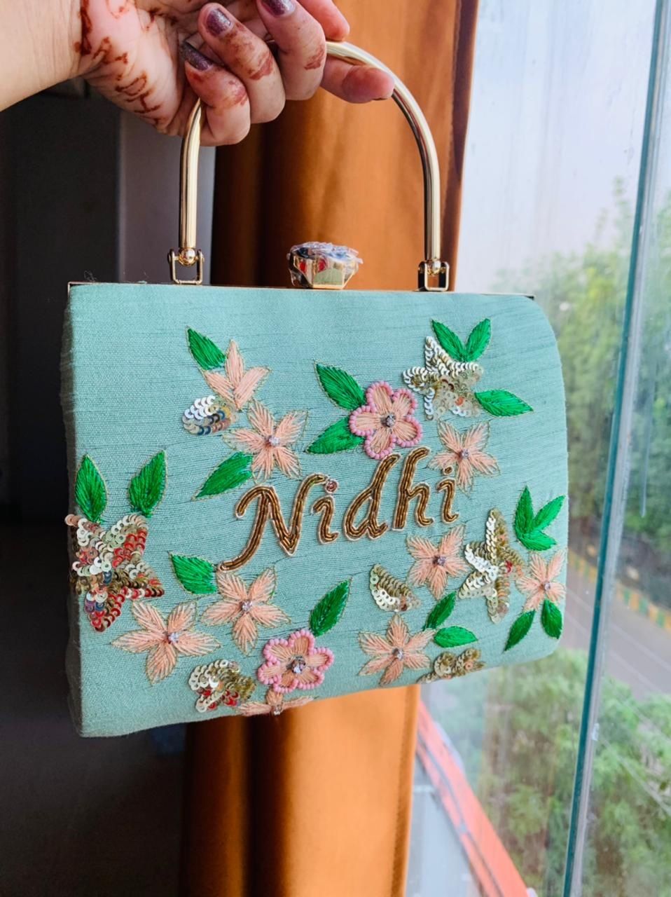 Photo From embroidered clutches  - By Clutches and More