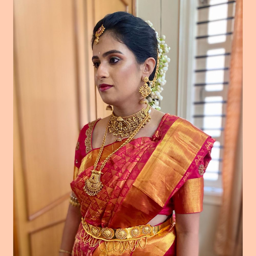 Photo From Vineeta on her Muhurtham  - By Makeup by Anushka Kukreja