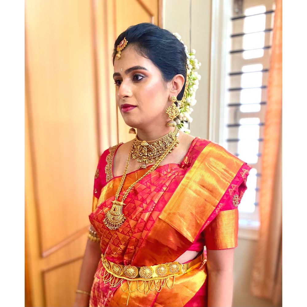 Photo From Vineeta on her Muhurtham  - By Makeup by Anushka Kukreja