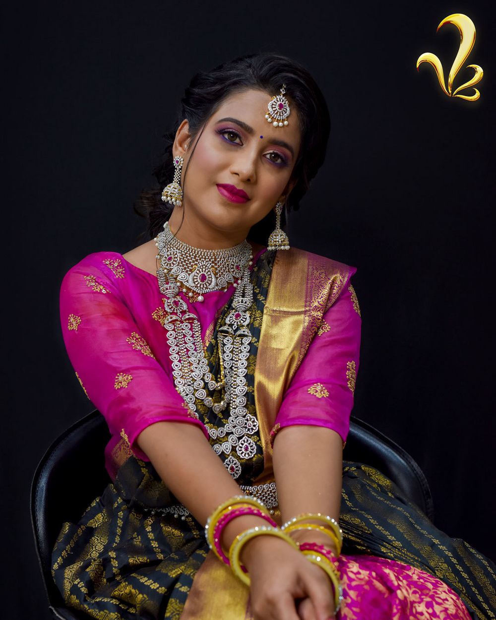 Photo From South Indian Bridal Look - By V2 Makeover