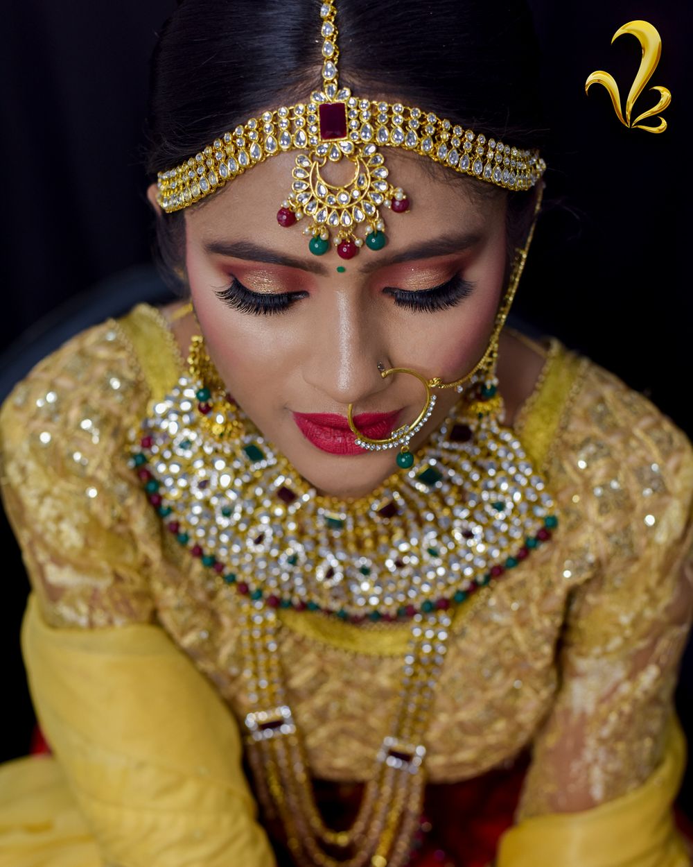 Photo From North Indian bridal look - By V2 Makeover