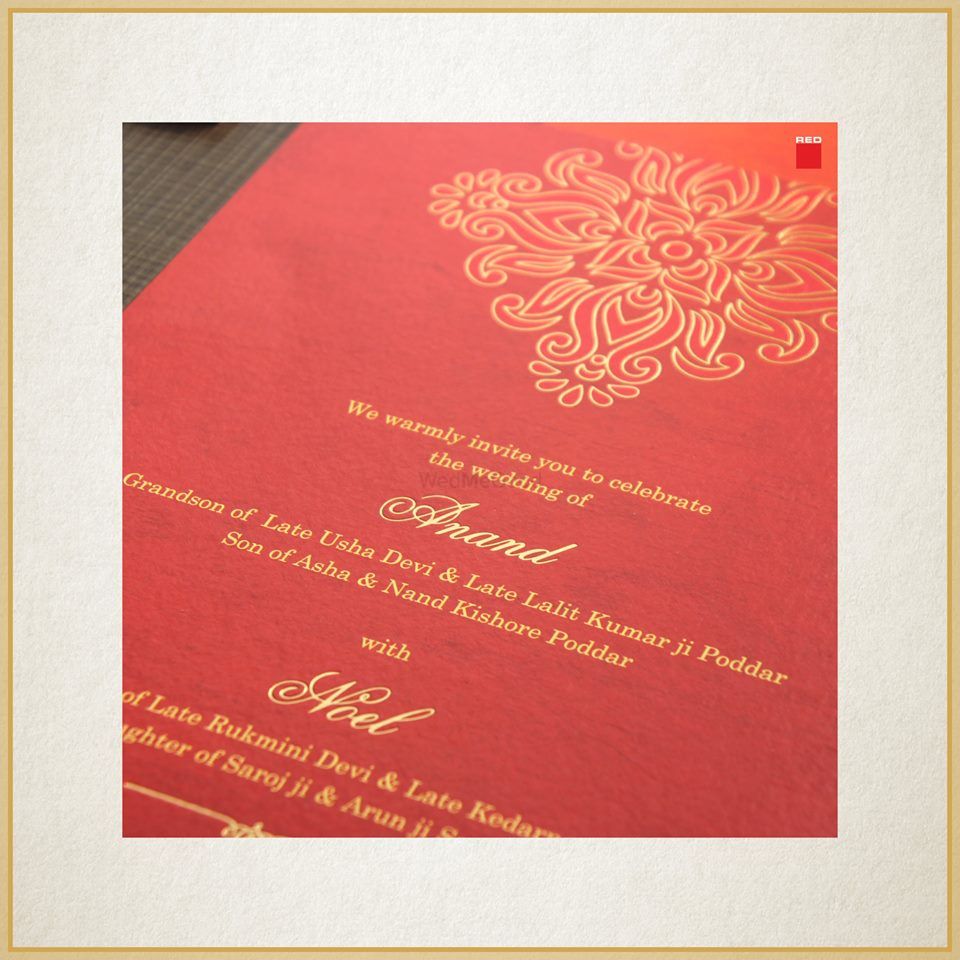 Photo From The Kesariya Wedding Card - By Red Square Communications