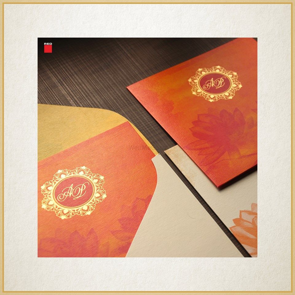 Photo From The Vibrant Lotus Wedding Card - By Red Square Communications