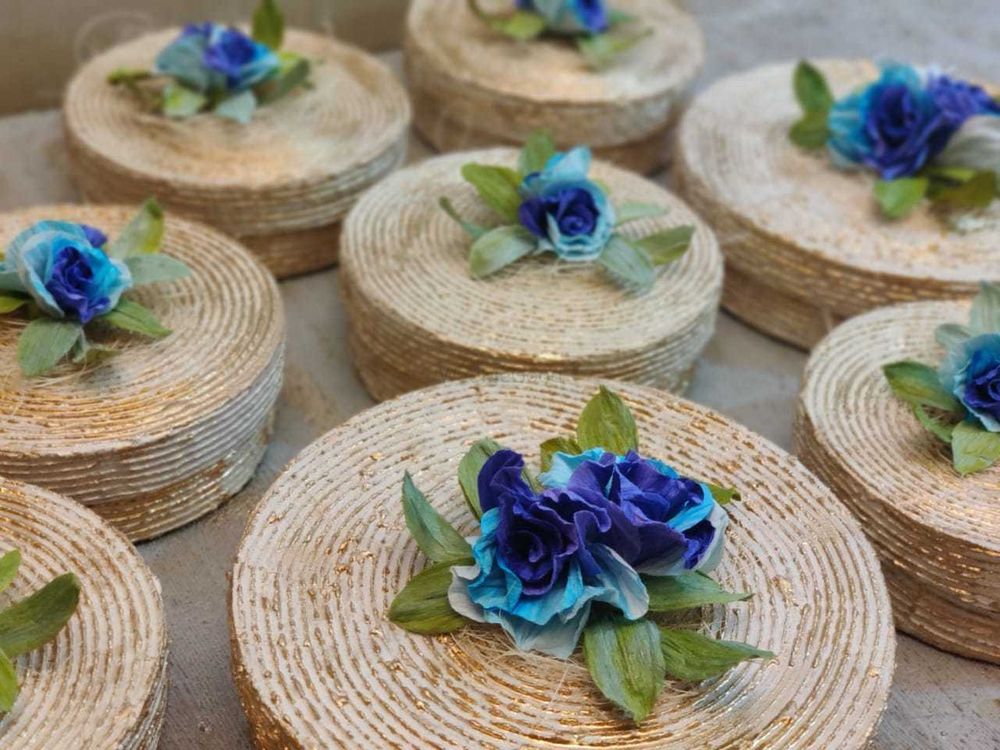Photo From Wedding Favour baskets, boxes, trays, potlies - By Mezmerize