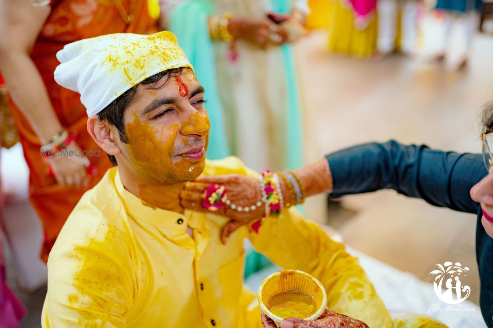 Photo From Anushree and Anirudh Haldi Ceremony - By 7thSky Productions