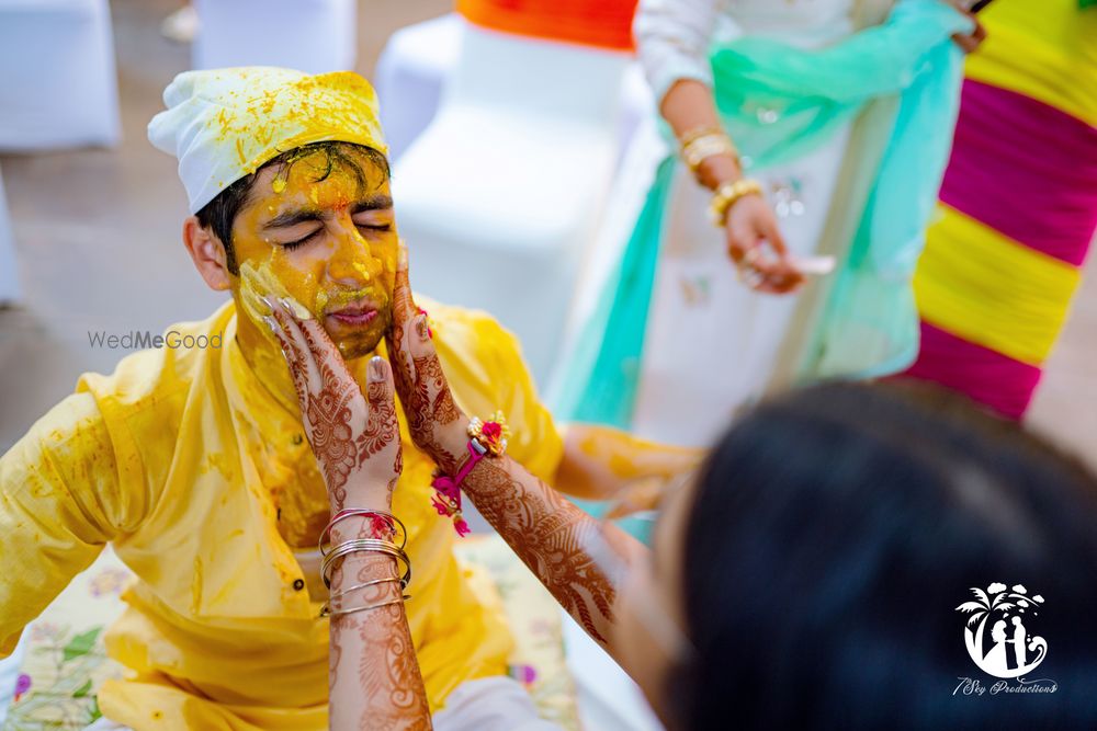 Photo From Anushree and Anirudh Haldi Ceremony - By 7thSky Productions