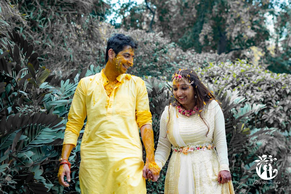 Photo From Anushree and Anirudh Haldi Ceremony - By 7thSky Productions