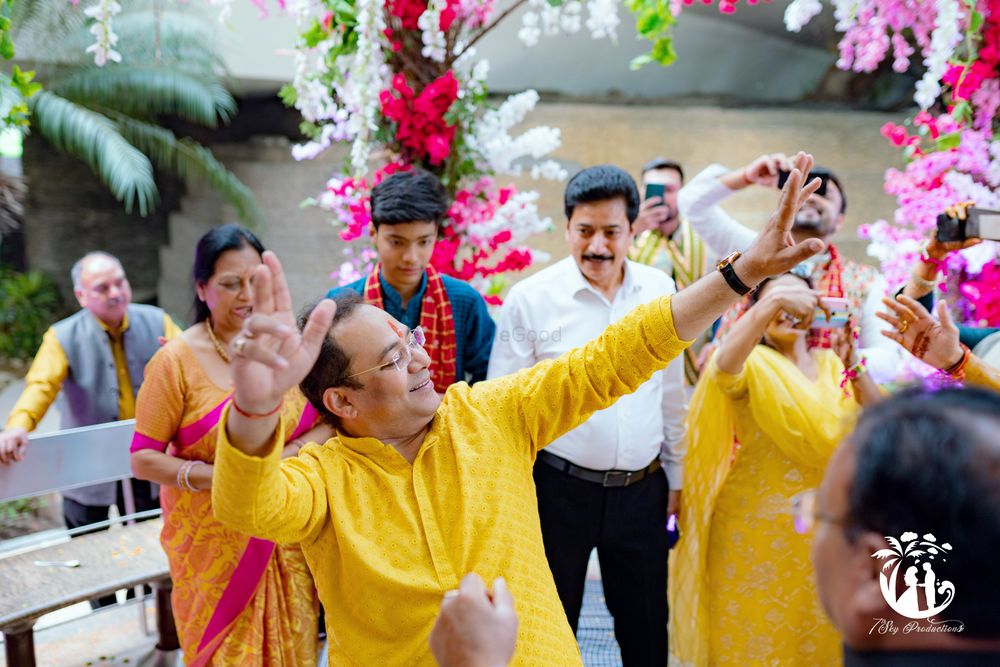 Photo From Anushree and Anirudh Haldi Ceremony - By 7thSky Productions