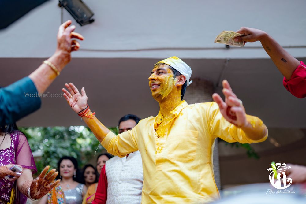 Photo From Anushree and Anirudh Haldi Ceremony - By 7thSky Productions