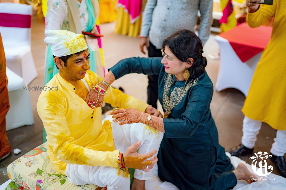 Photo From Anushree and Anirudh Haldi Ceremony - By 7thSky Productions