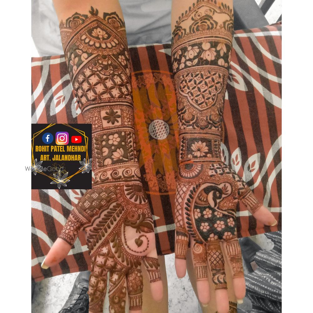 Photo From bride mehndi design - By Rohit Patel Mehandi Arts