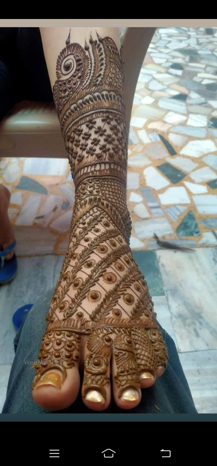 Photo From bride leg mehndi designs - By Rohit Patel Mehandi Arts