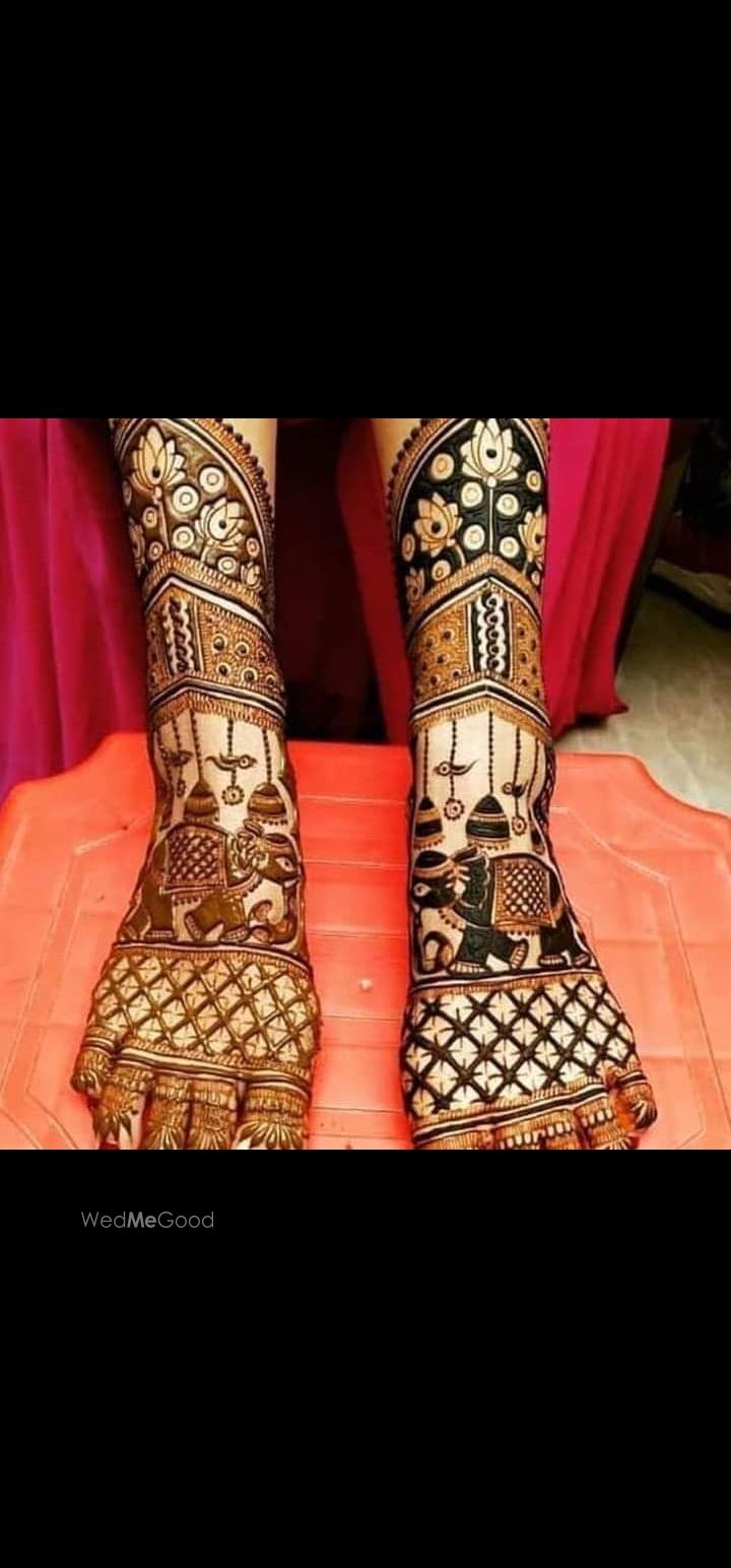 Photo From bride leg mehndi designs - By Rohit Patel Mehandi Arts