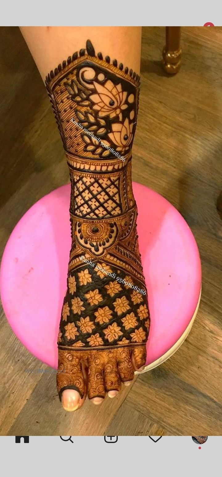 Photo From bride leg mehndi designs - By Rohit Patel Mehandi Arts