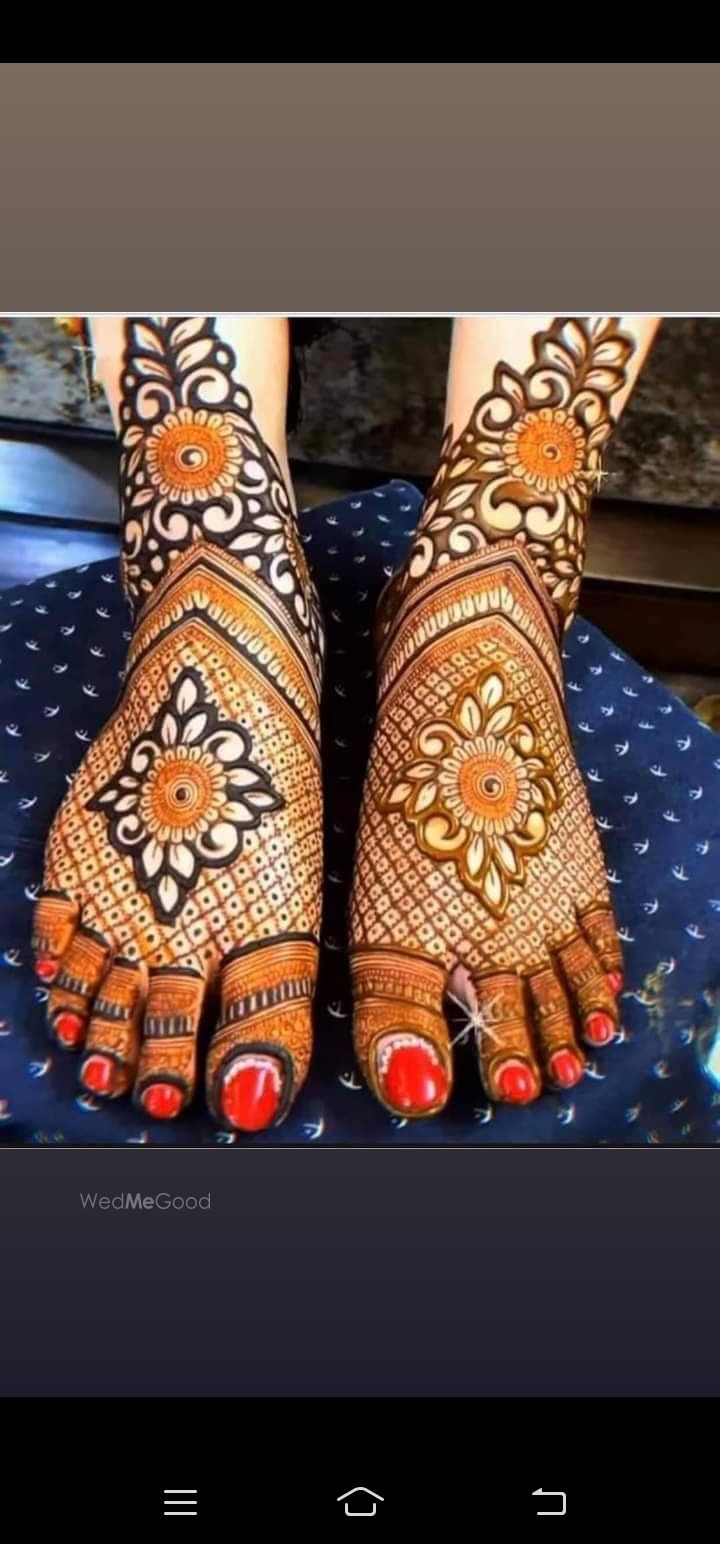 Photo From bride leg mehndi designs - By Rohit Patel Mehandi Arts