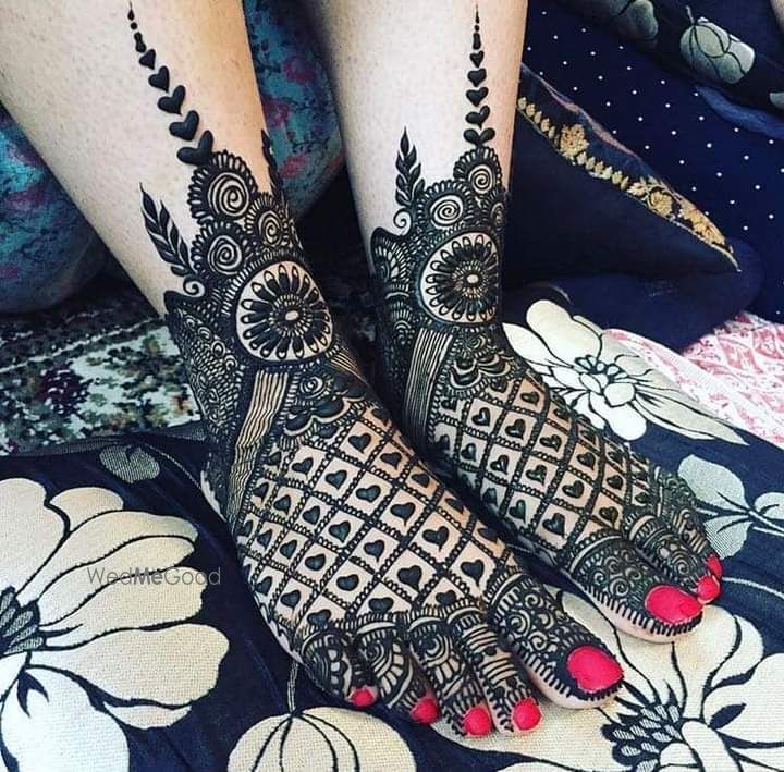 Photo From bride leg mehndi designs - By Rohit Patel Mehandi Arts