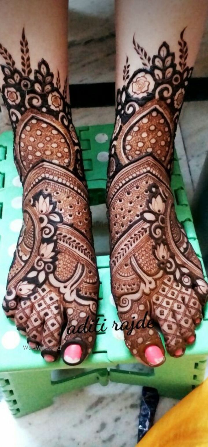 Photo From bride leg mehndi designs - By Rohit Patel Mehandi Arts