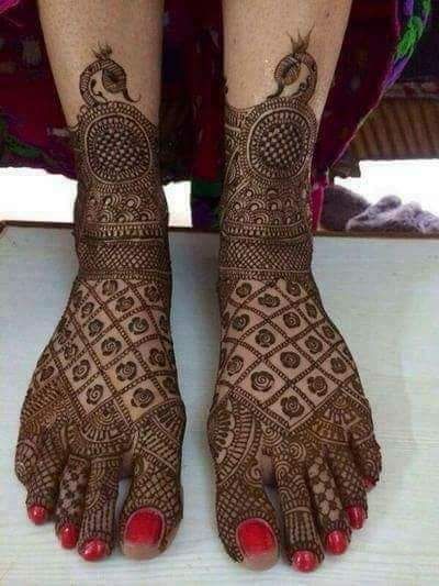 Photo From bride leg mehndi designs - By Rohit Patel Mehandi Arts