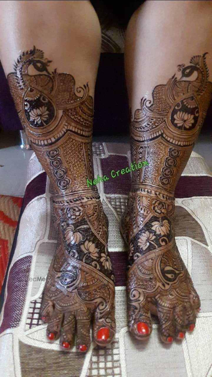 Photo From bride leg mehndi designs - By Rohit Patel Mehandi Arts