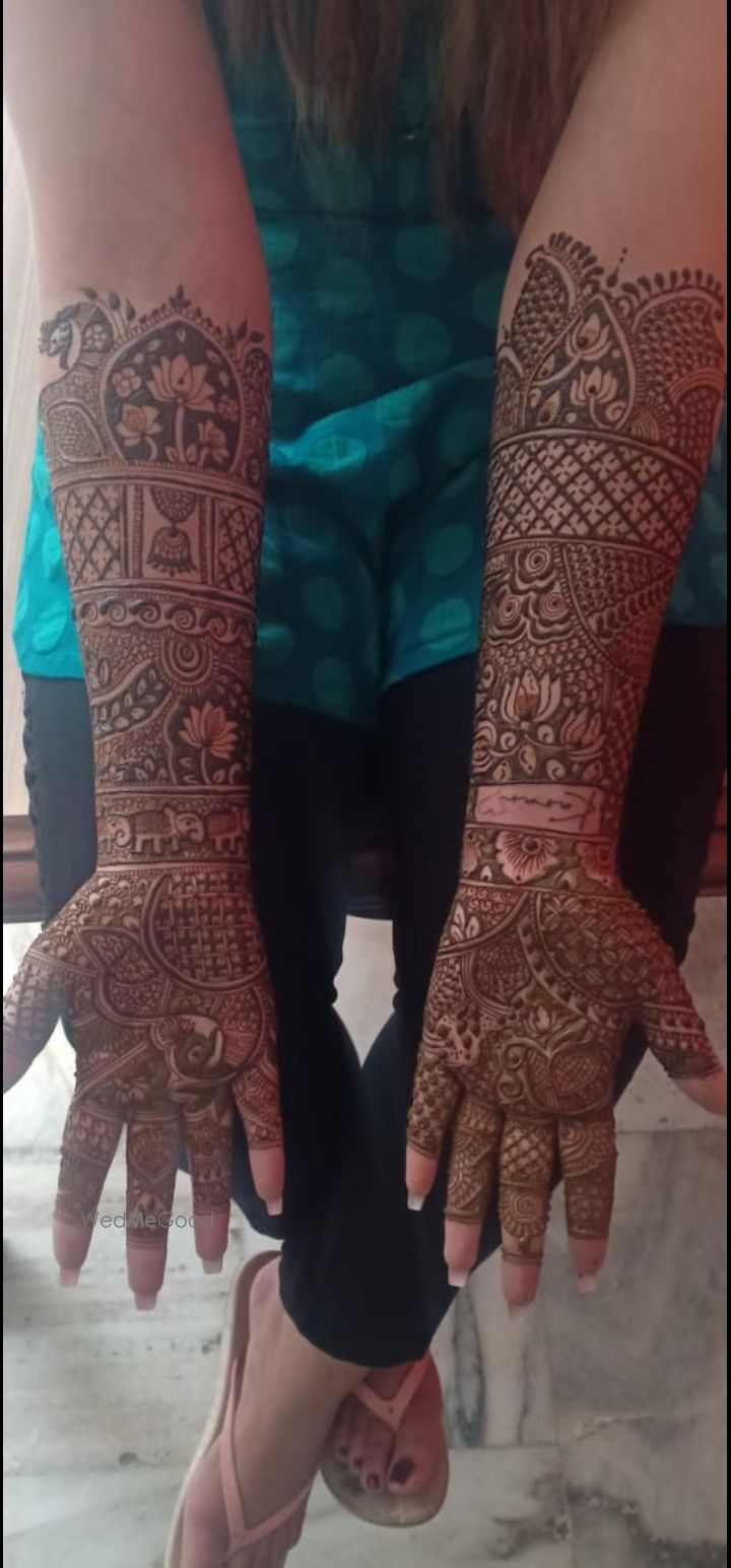 Photo From front hand mehndi designs - By Rohit Patel Mehandi Arts