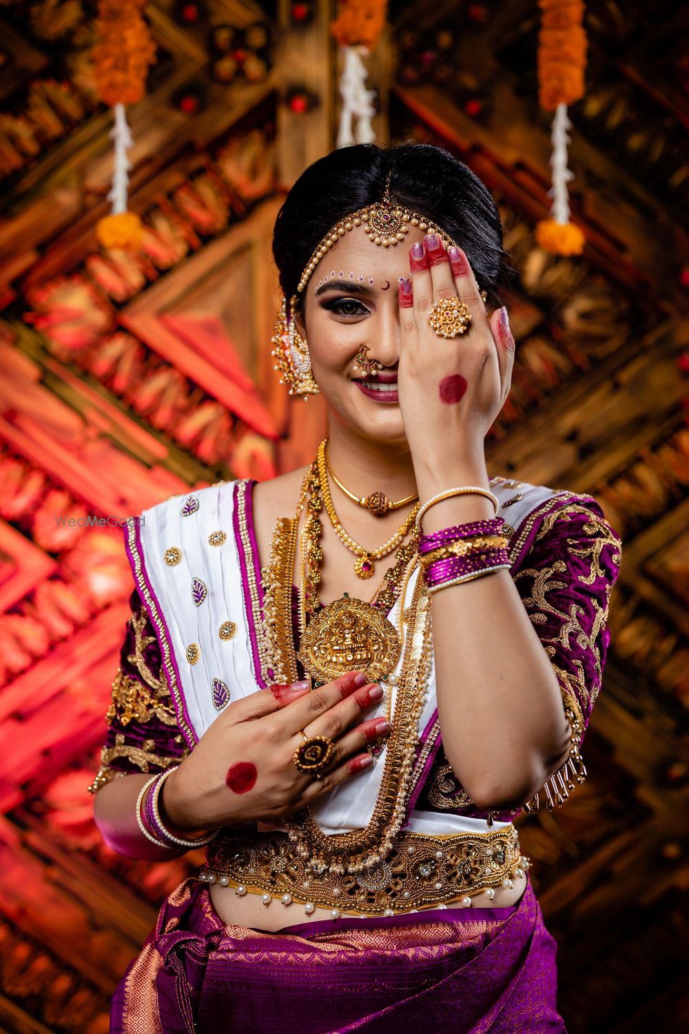 Photo From Shravya GSB konkani Bride - By Dimple Shetty Mua