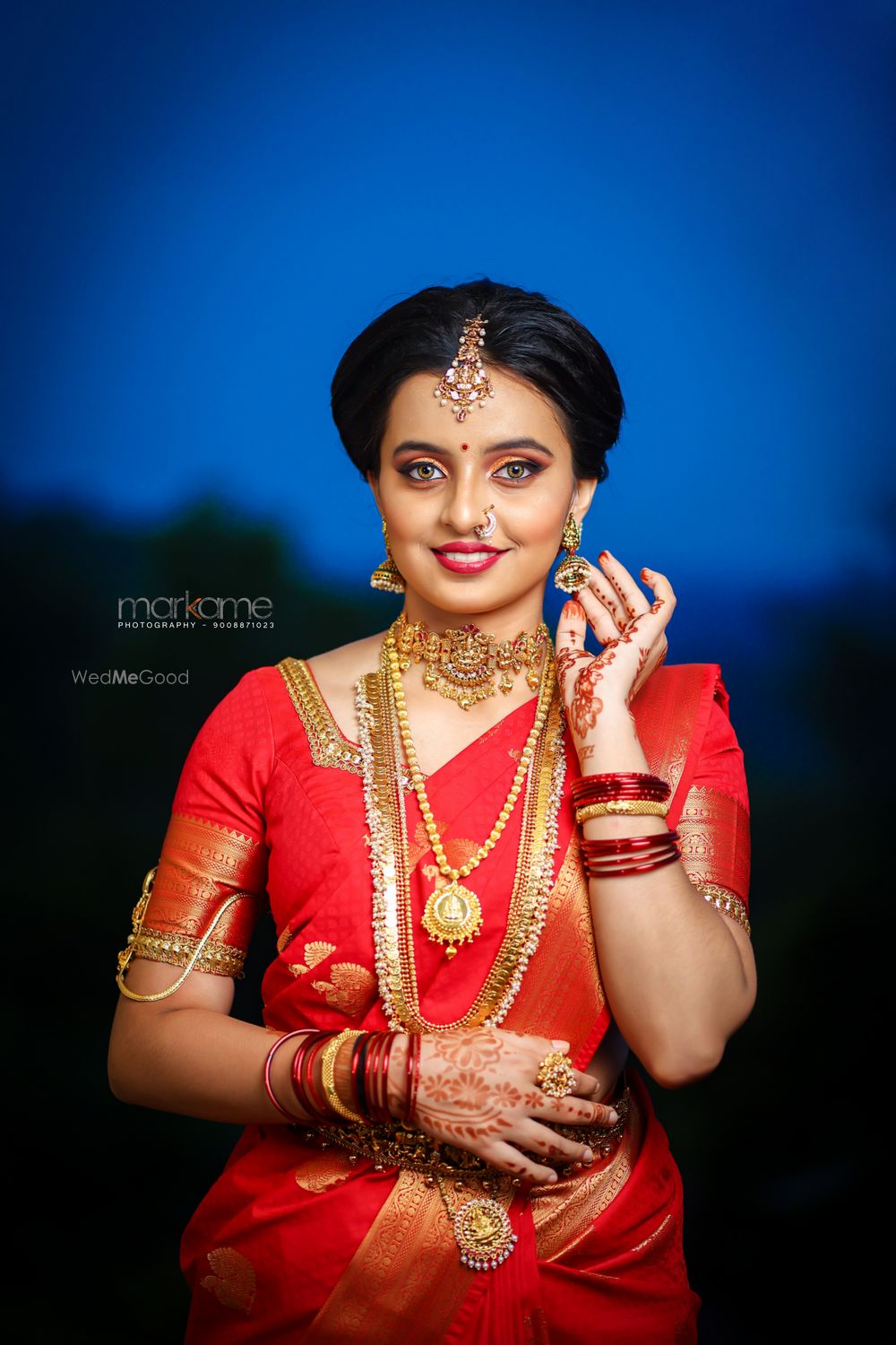 Photo From Sanchi Manglorean Bride - By Dimple Shetty Mua