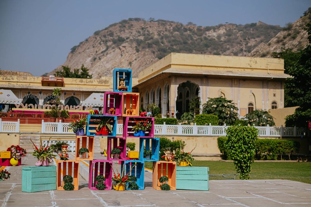 Photo From MEHENDI ONCE UPON A TIME AT THE BAGH JAIPUR - By Balaji Events