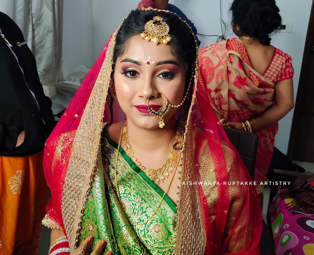 Photo From Ayushi Bengali bride ✨ - By Aishwarya Rupatakke Artistry