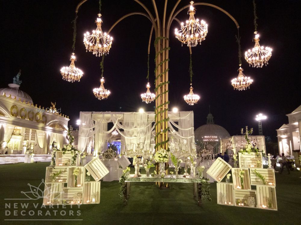 Photo of Stunning night decor in white