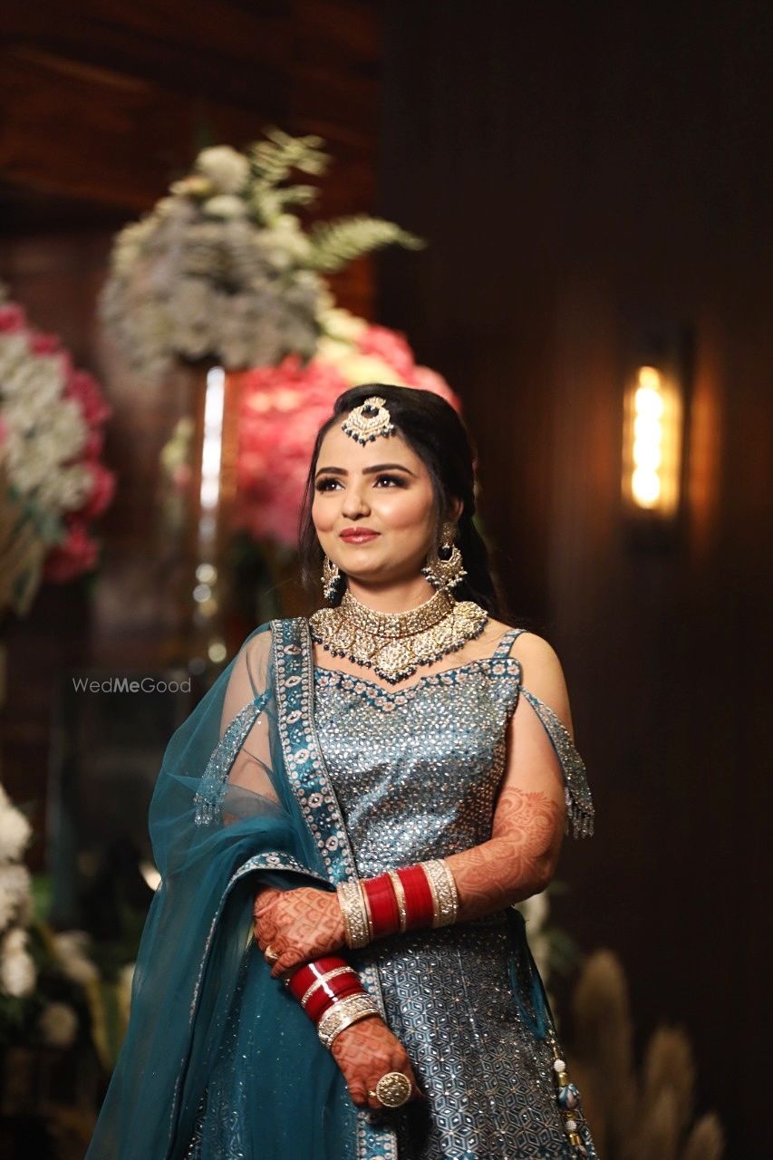 Photo From Ashu wedding reception  - By Makeup by Ishita Chopra