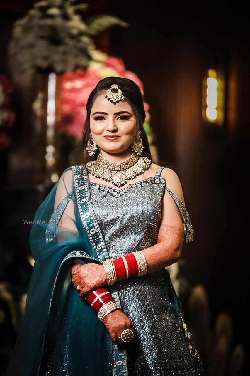 Photo From Ashu wedding reception  - By Makeup by Ishita Chopra