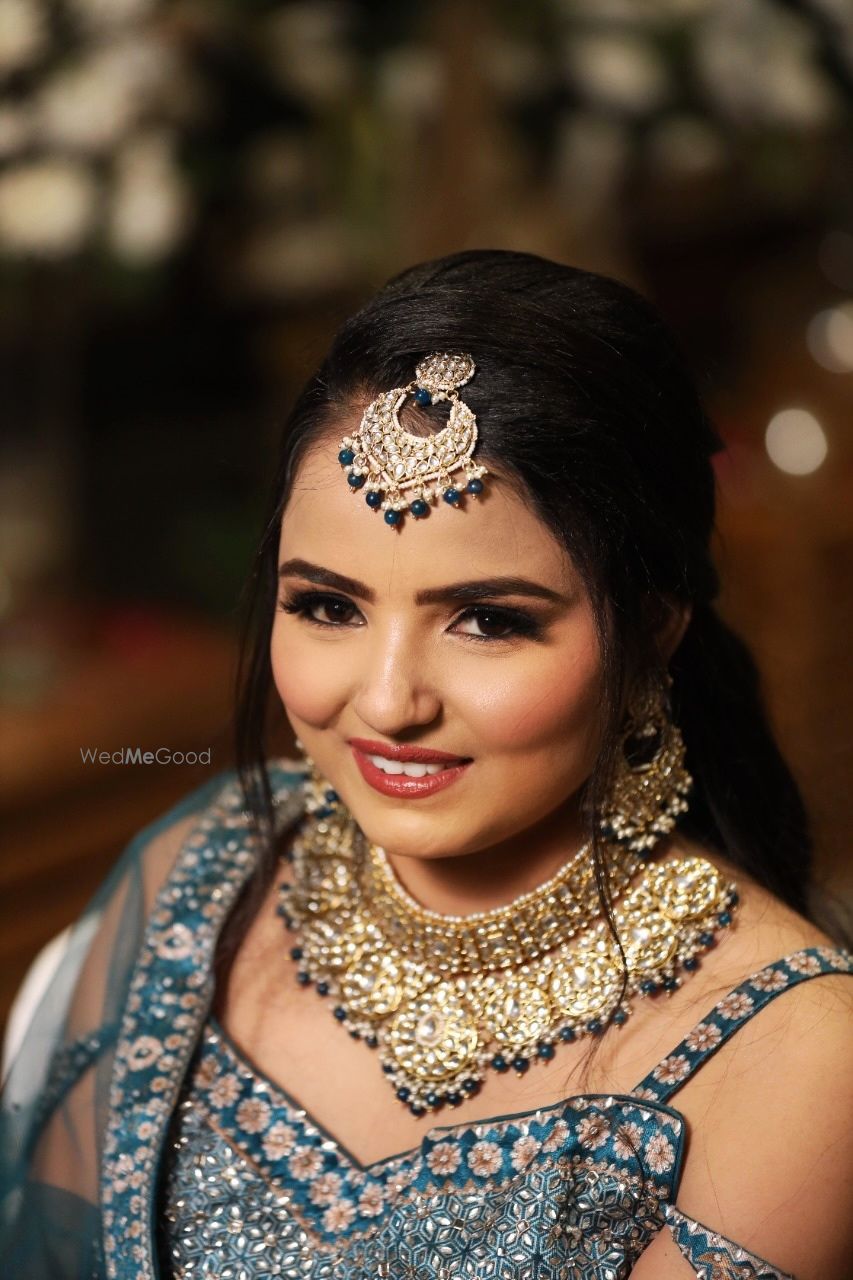 Photo From Ashu wedding reception  - By Makeup by Ishita Chopra