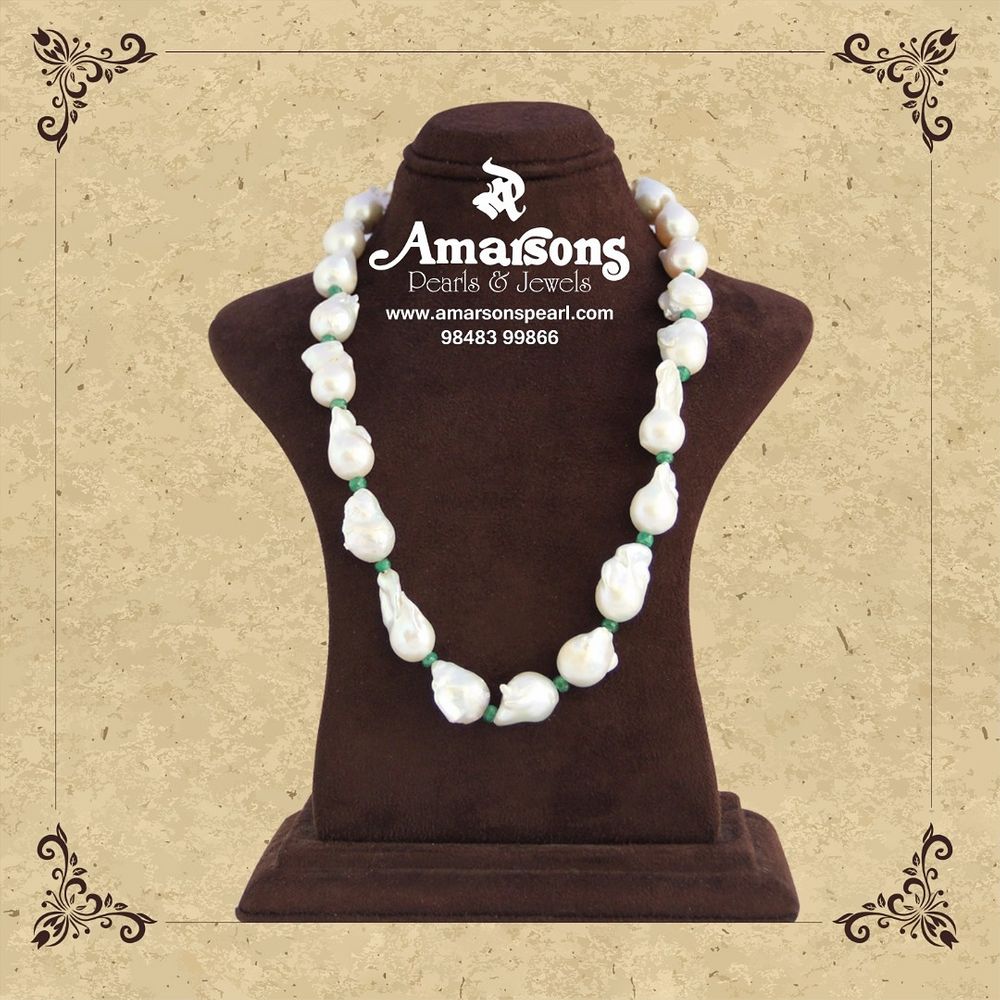 Photo From Baroque Pearls Necklace - By Amarsons Pearls & Jewels