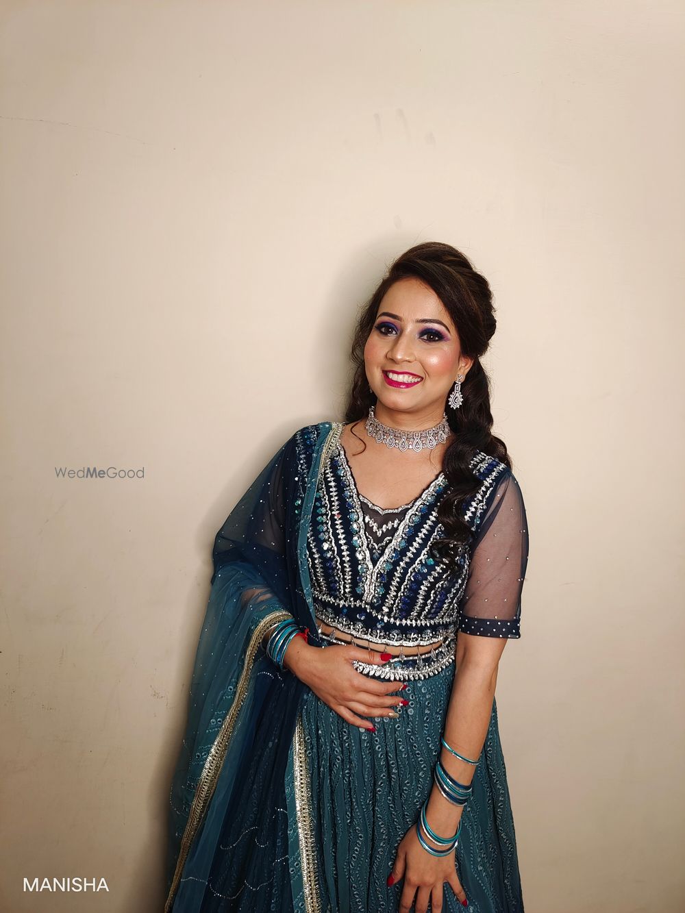 Photo From ENGAGEMENT BRIDE  ASHI - By Manisha Batra Makeovers