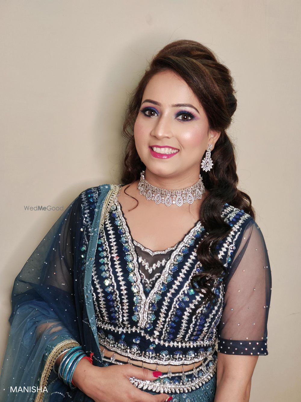 Photo From ENGAGEMENT BRIDE  ASHI - By Manisha Batra Makeovers