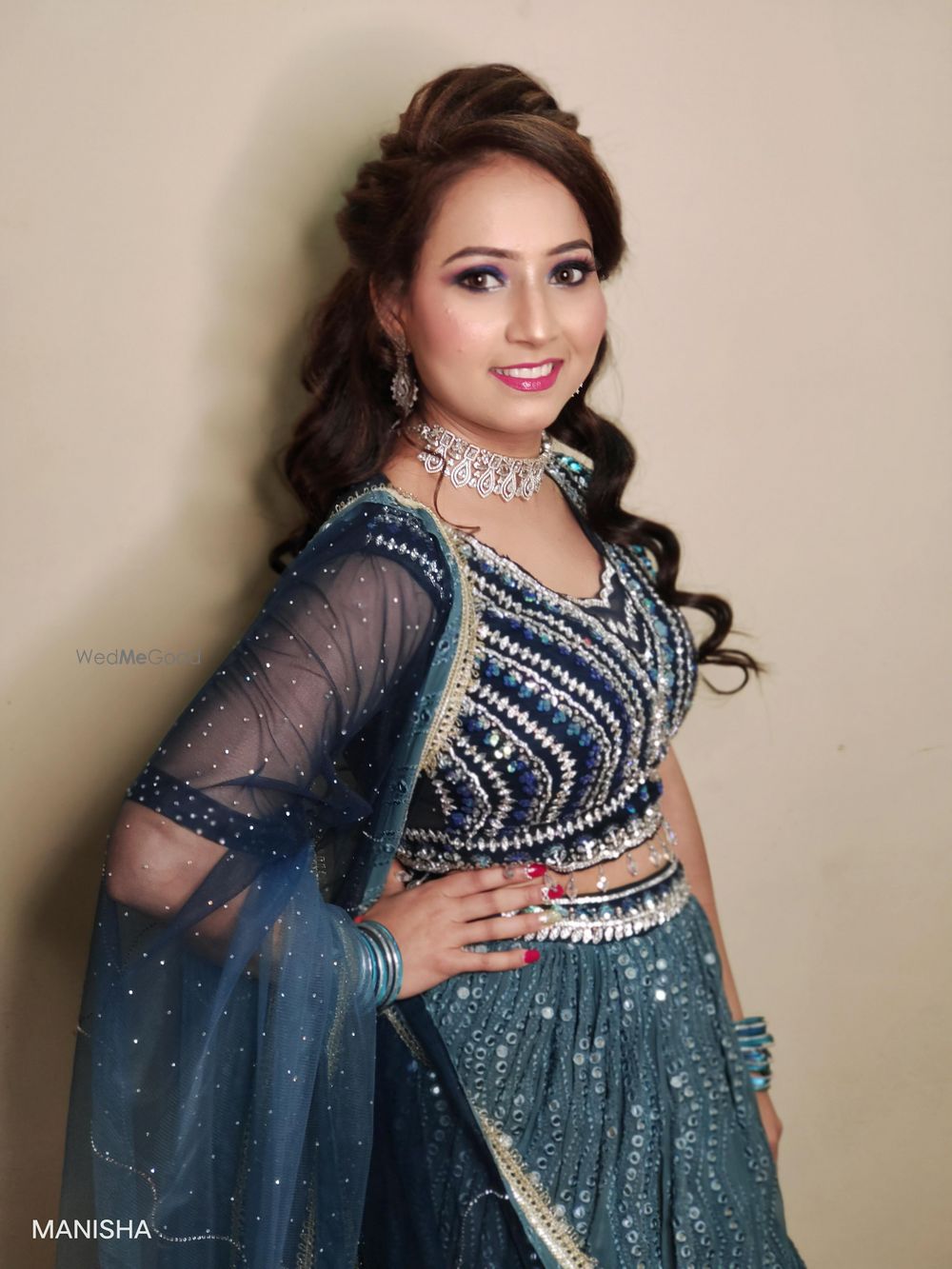 Photo From ENGAGEMENT BRIDE  ASHI - By Manisha Batra Makeovers