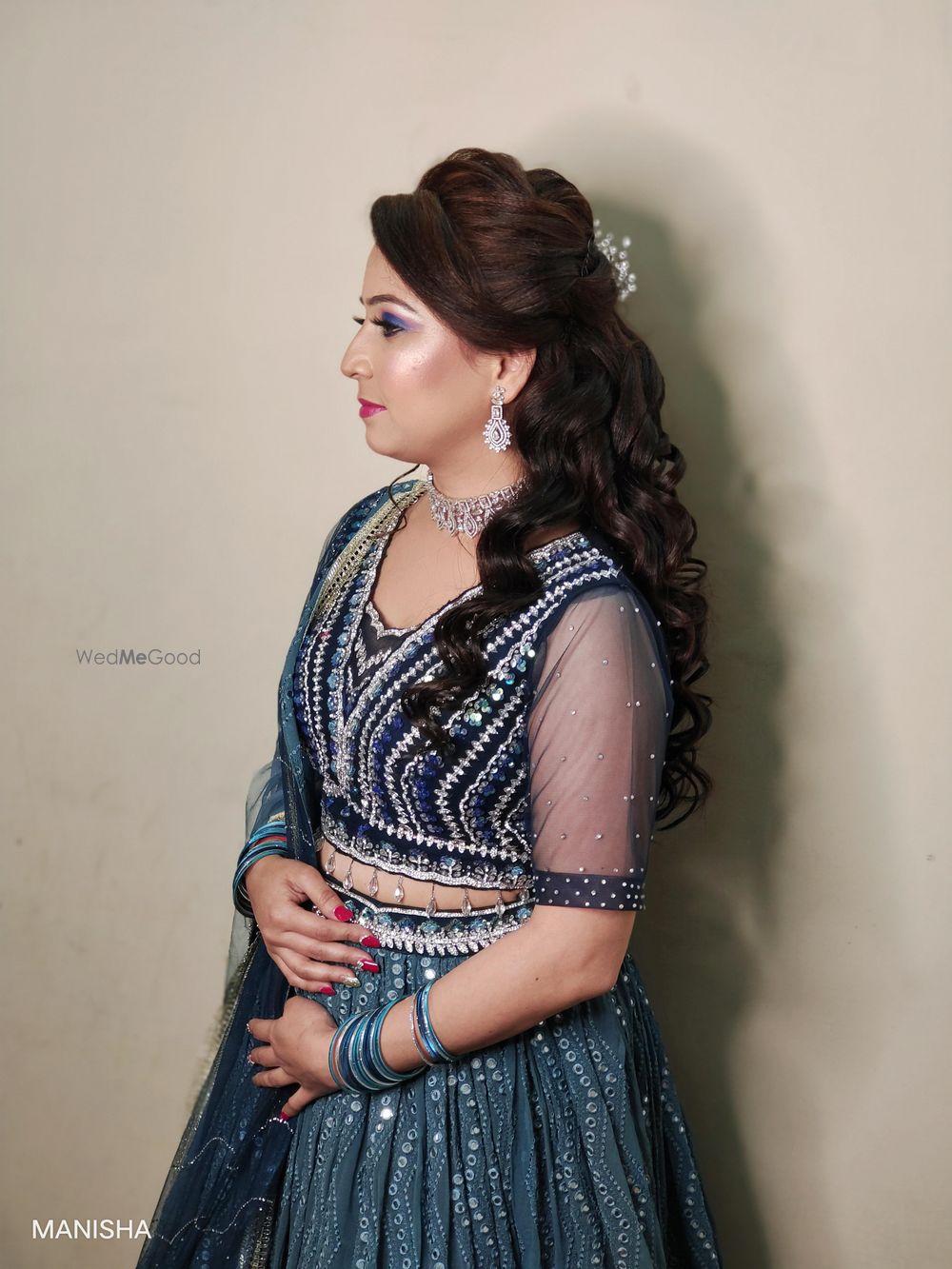 Photo From ENGAGEMENT BRIDE  ASHI - By Manisha Batra Makeovers