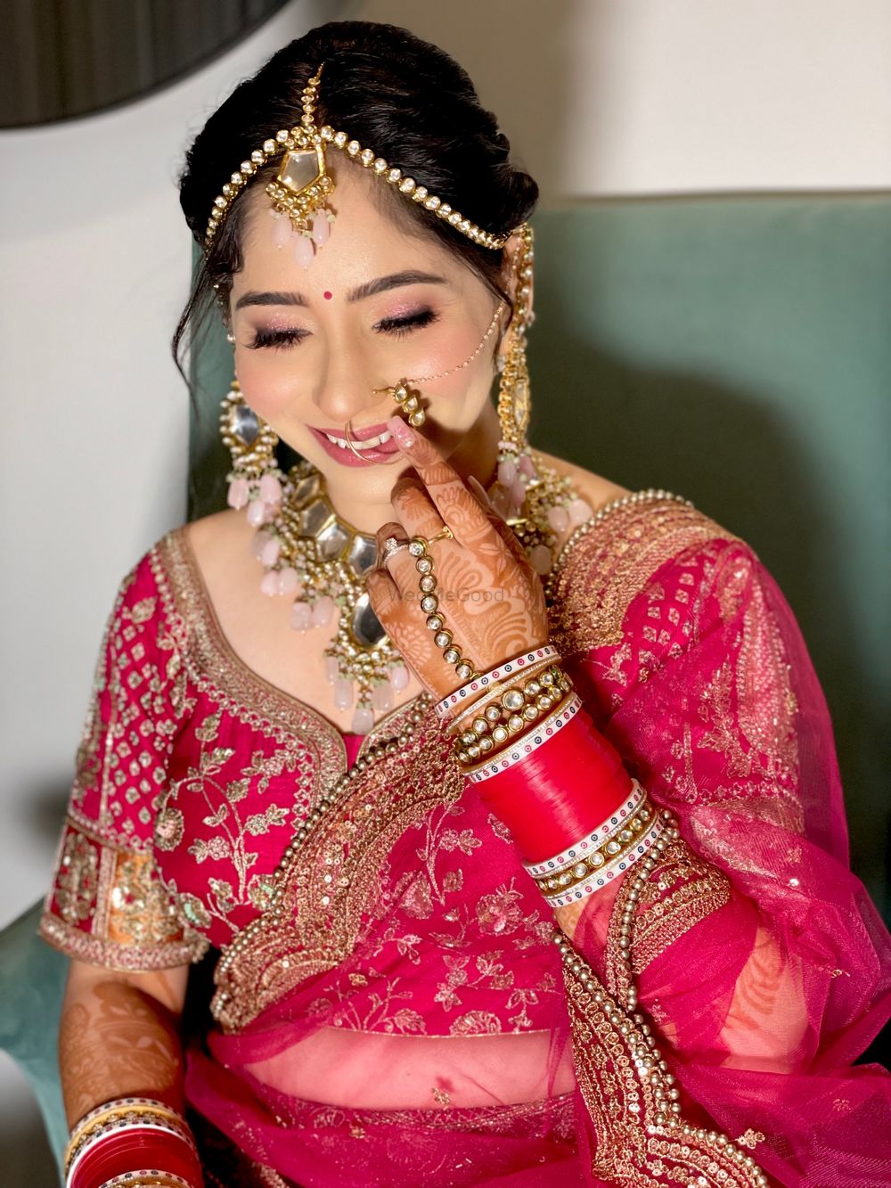 Photo From Bride Nidhi ♥️ - By Makeup by Twinkle Jain