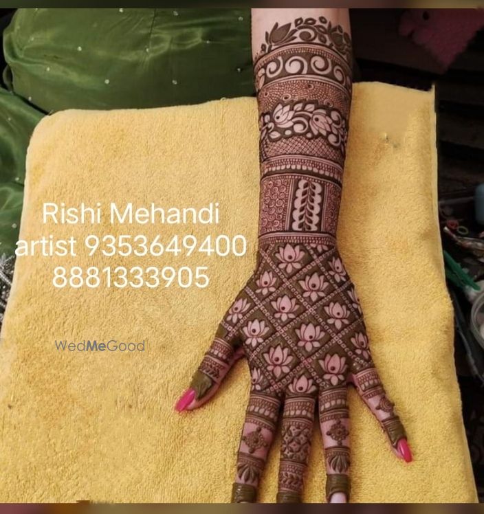 Photo From Bridal Album - By Rishi Mehandi Artist