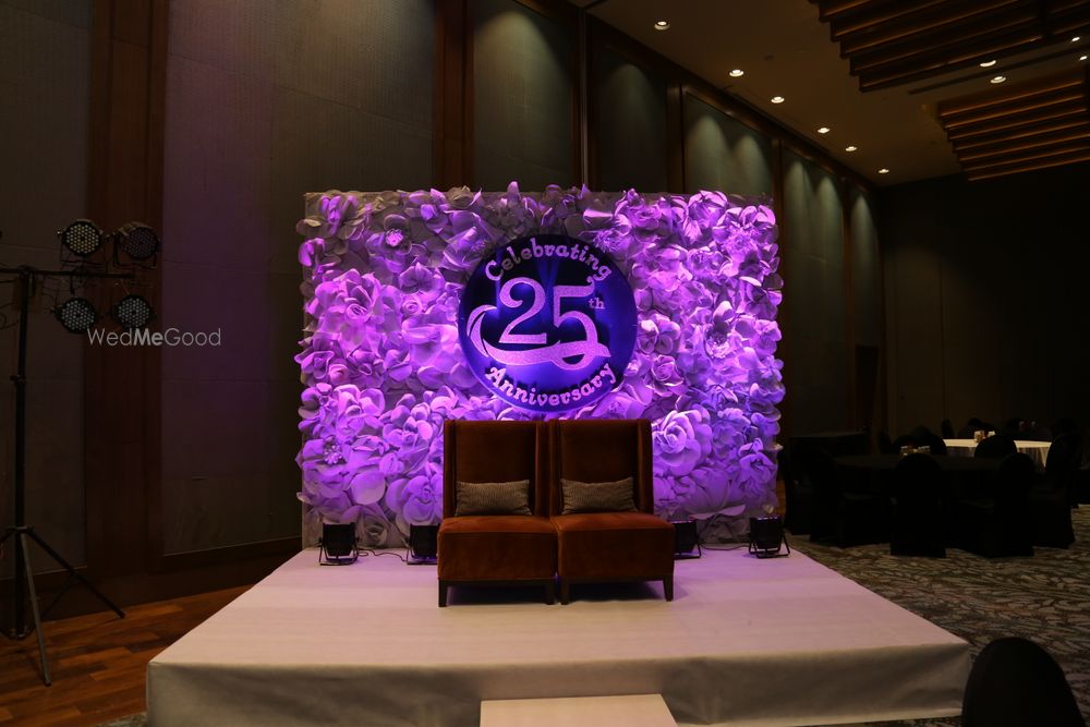 Photo From Elegant Decor on 25th Anniversary @ Hyatt Regency - By Point Black Events