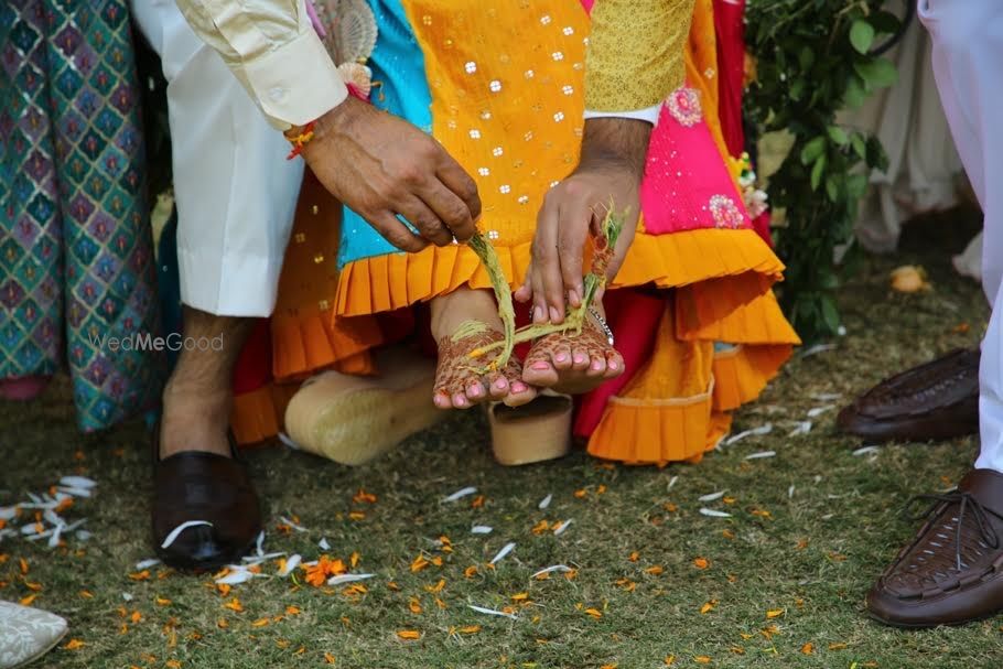 Photo From Kavita & Rakesh’s Haldi - By Madhaniya Events