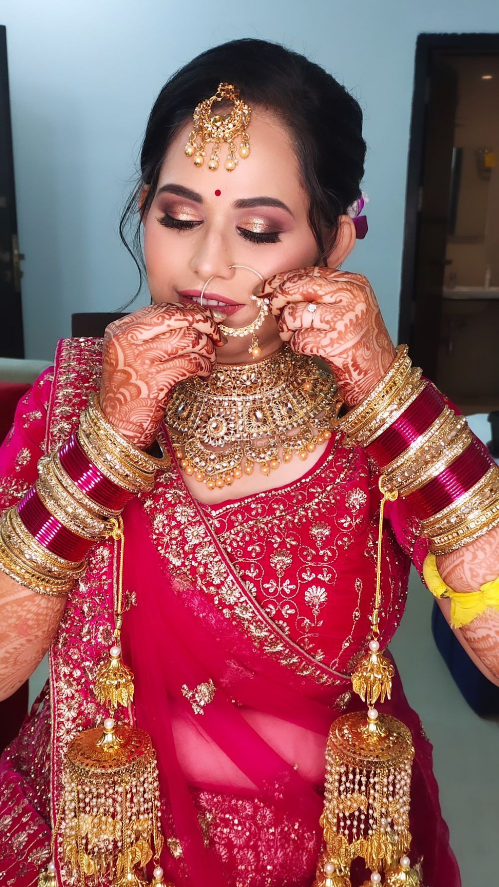 Photo From bride Shweta  - By Kanchi Jain_Makeup Artist