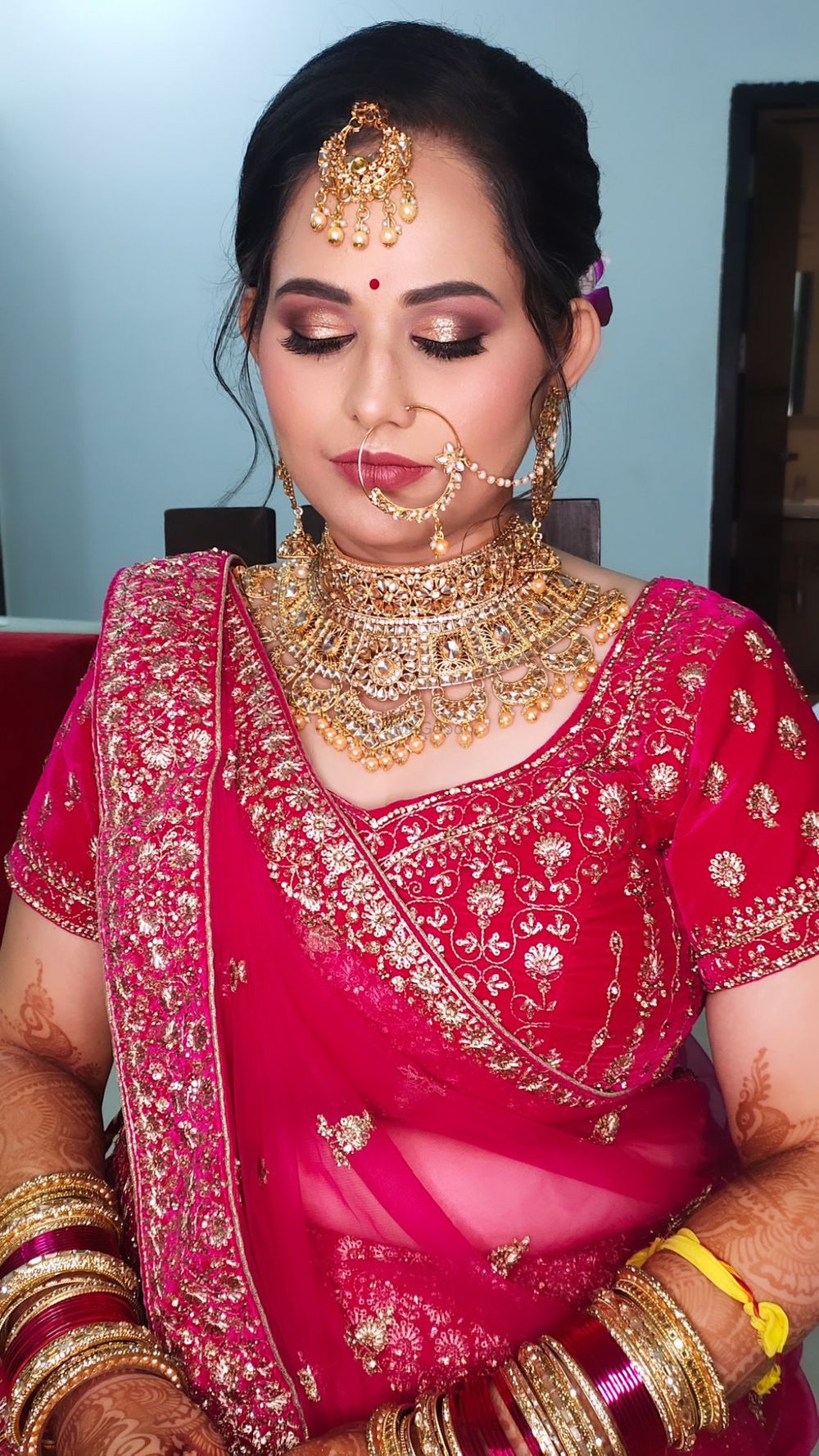 Photo From bride Shweta  - By Kanchi Jain_Makeup Artist