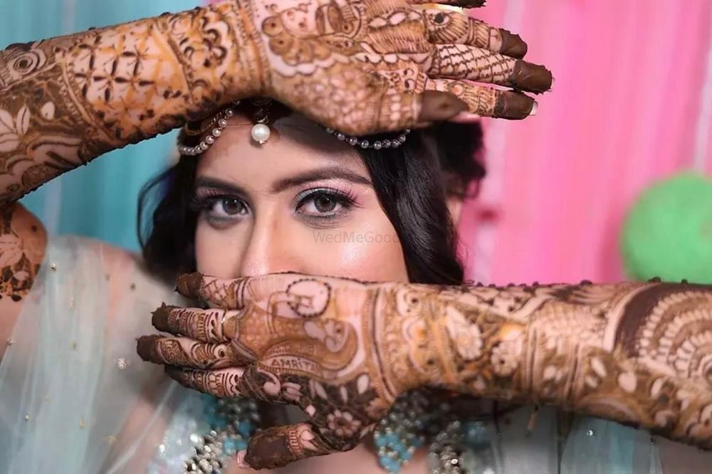 Photo From HALDI AND MEHENDI MAKEUP - By Makeup Stories by Sushmita