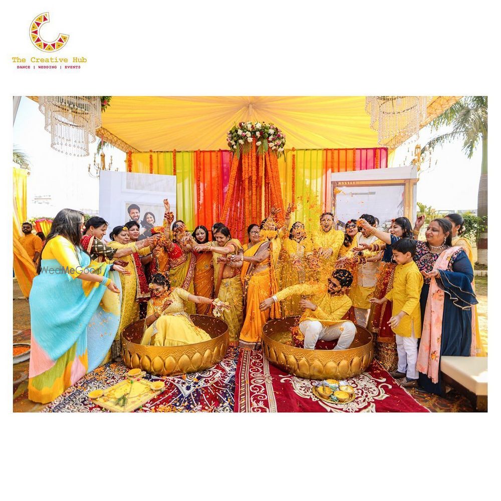 Photo From Glimpse of a Haldi Ceremony hosted by us! - By The Creative Hub