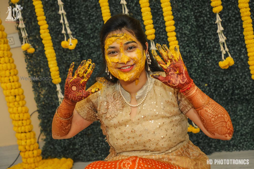 Photo From Radhika Haldi Ceremony - By HD Phototronics