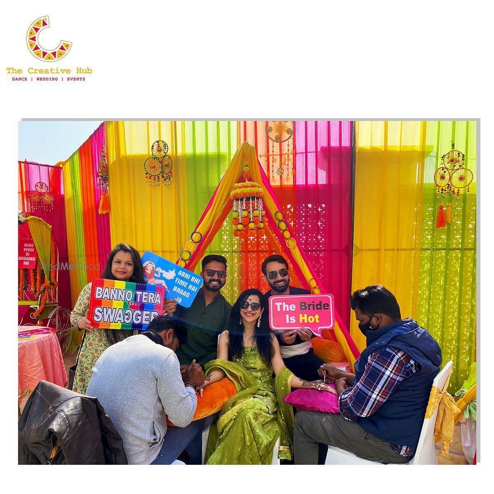 Photo From Glimpse of a Mehendi Ceremony hosted & Decorated by us! - By The Creative Hub