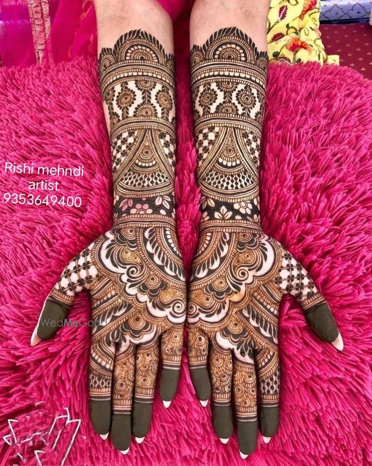 Photo From Special Bridal Mehandi - By Rishi Mehandi Artist